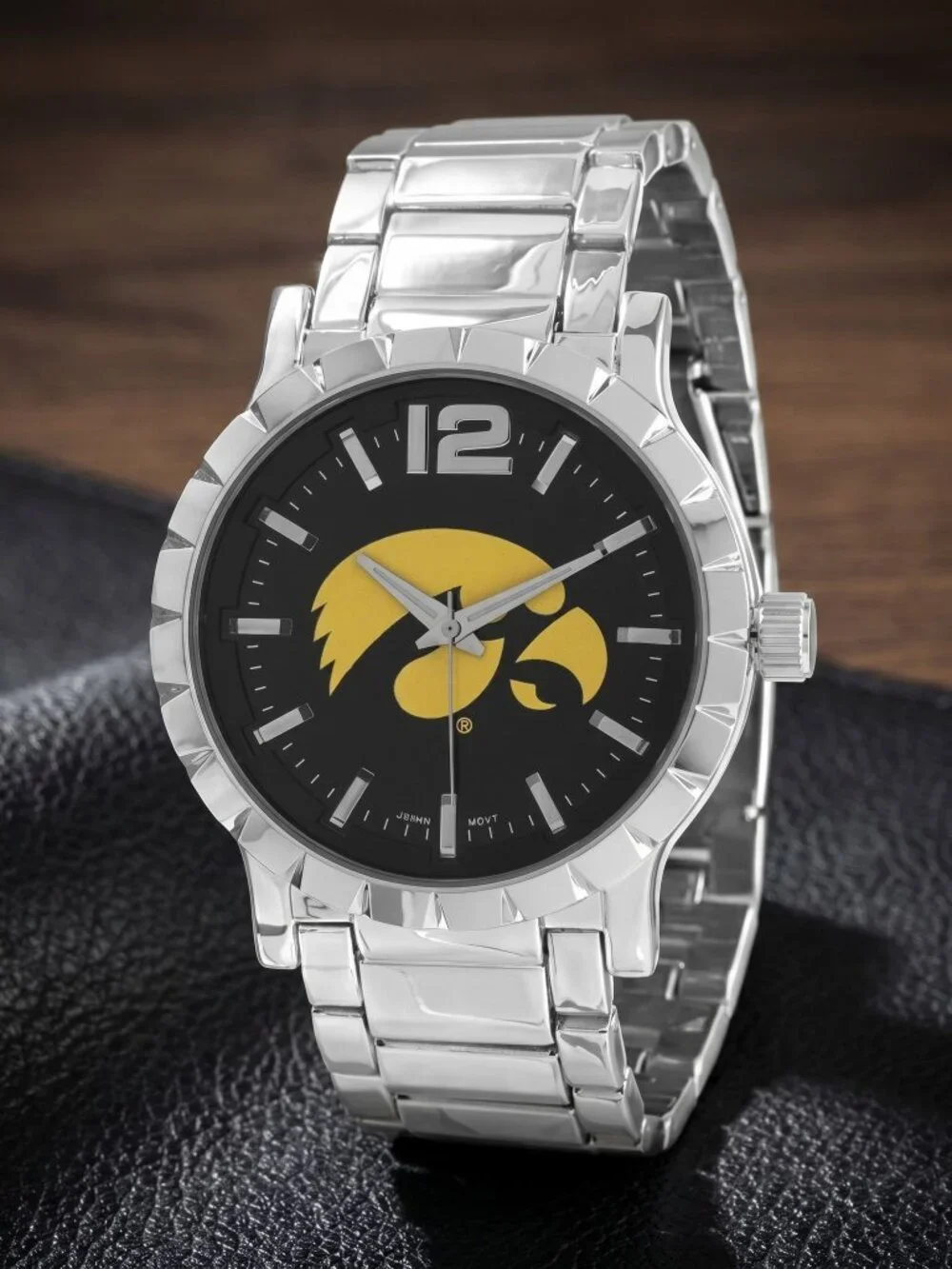 Iowa Hawkeyes Men's Competitor Steel Watch